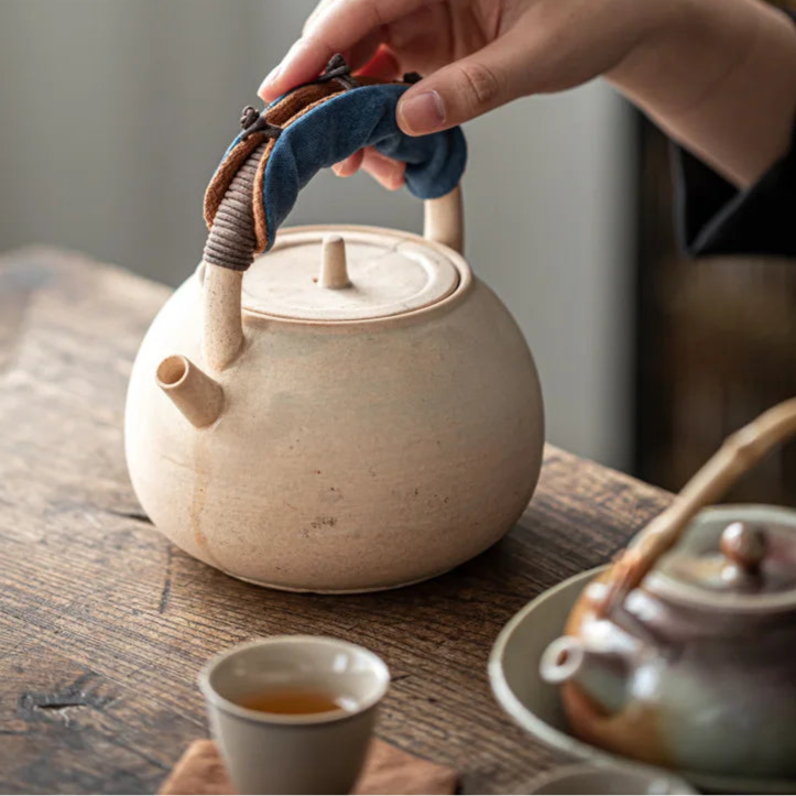 Couvre poignée de théière isolante 12x7cm Ma Théière