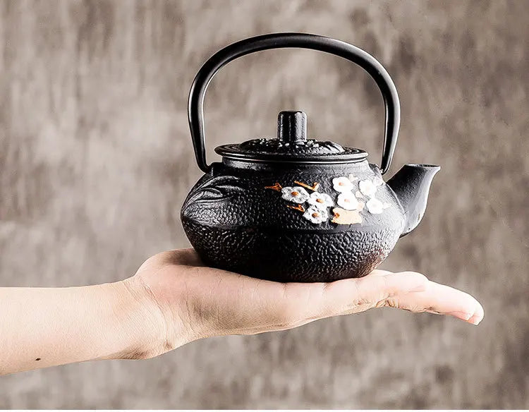 Ensemble théière japonaise en fonte Deluxe 2 tasses - 600ml Ma Théière