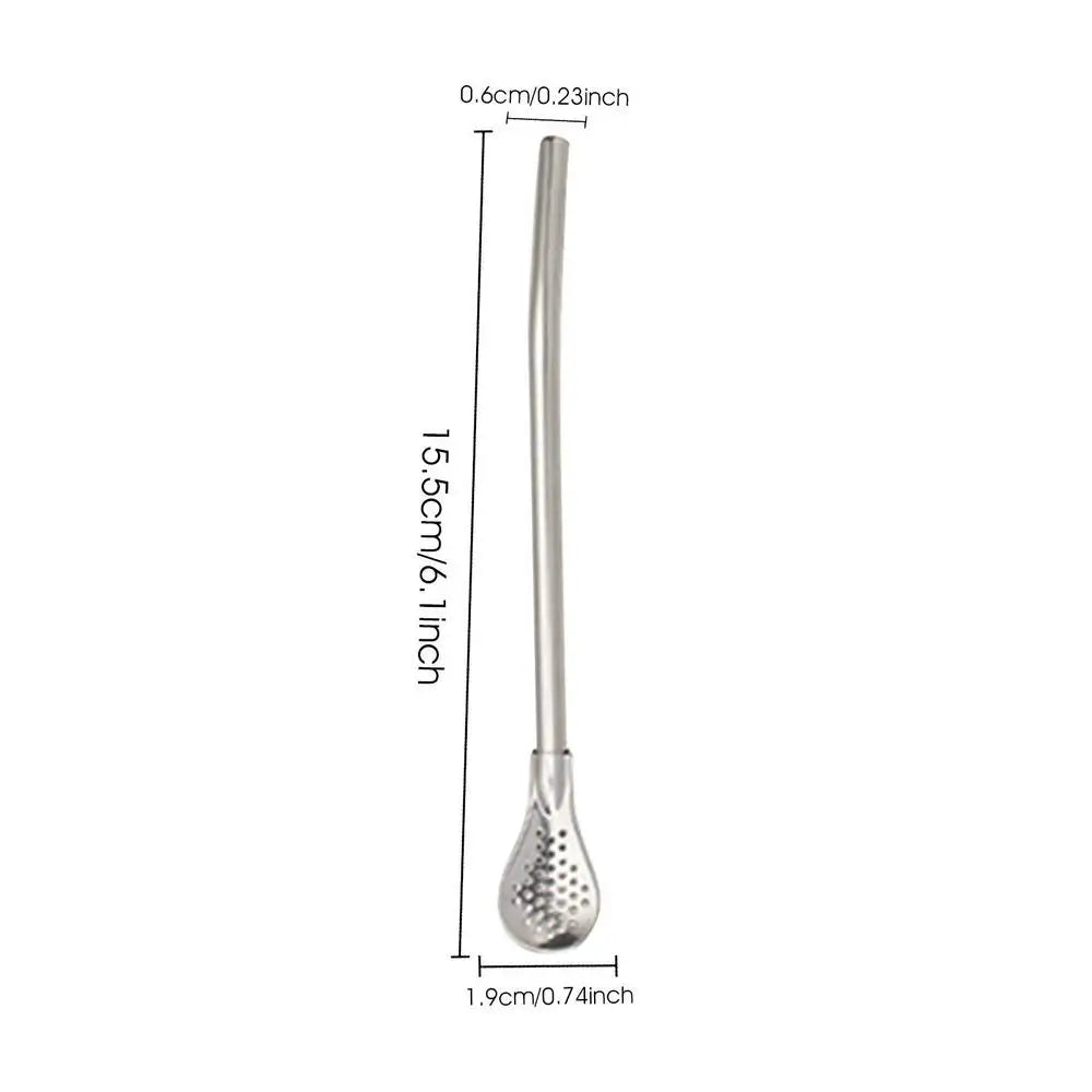 Kit Bombilla - Paille à maté et brosse 15.5 cm Ma Théière