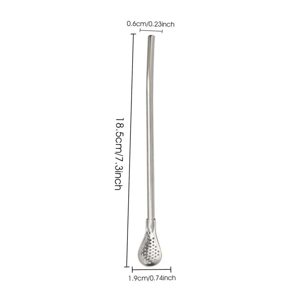 Kit Bombilla - Paille à maté et brosse 18.5 cm Ma Théière