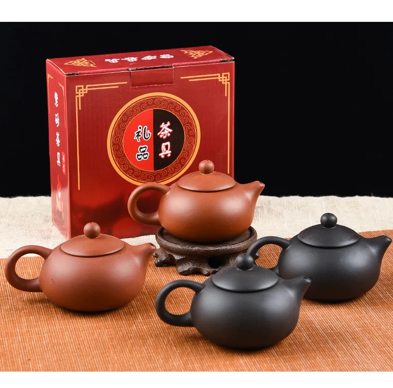 Service à thé en céramique chinoise + 4 tasses Ma Théière