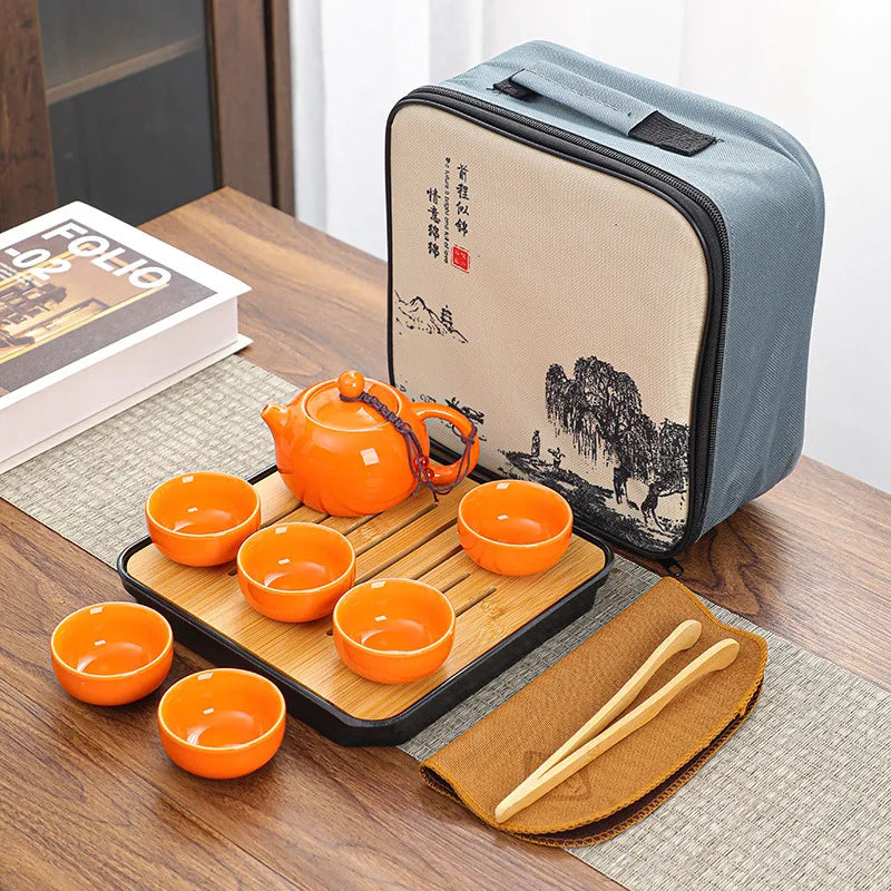 Service à thé en porcelaine japonaise 4 tasses - 200ml Ma Théière