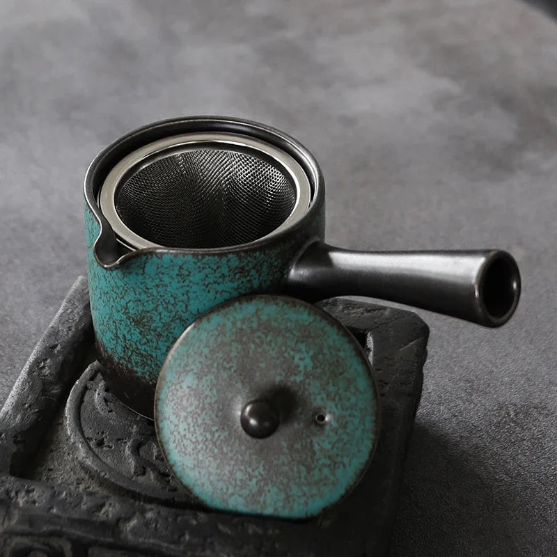 Théière chinoise traditionnelle en céramique verte - 150 ml Ma Théière