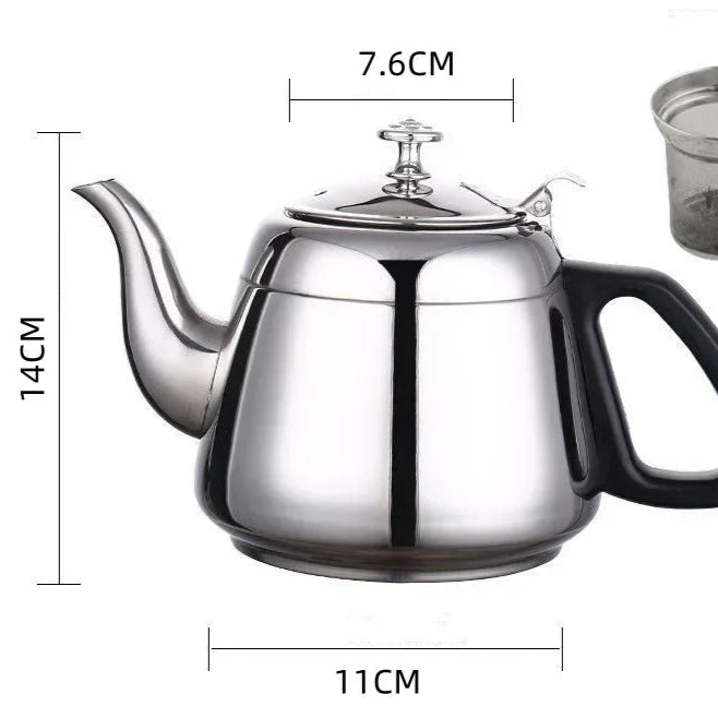 Théière en acier inoxydable à induction 1.2L Ma Théière