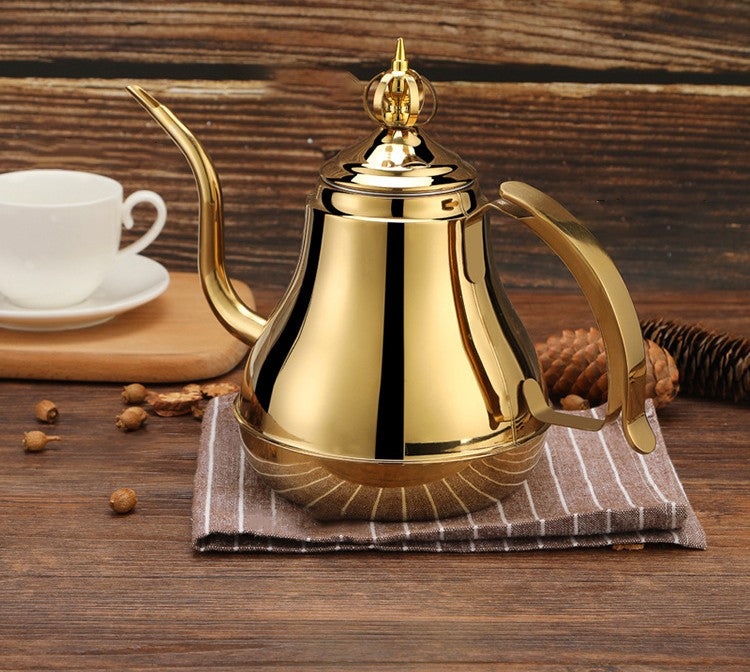 Théière en acier inoxydable marocaine avec filtre - 1,8L Ma Théière