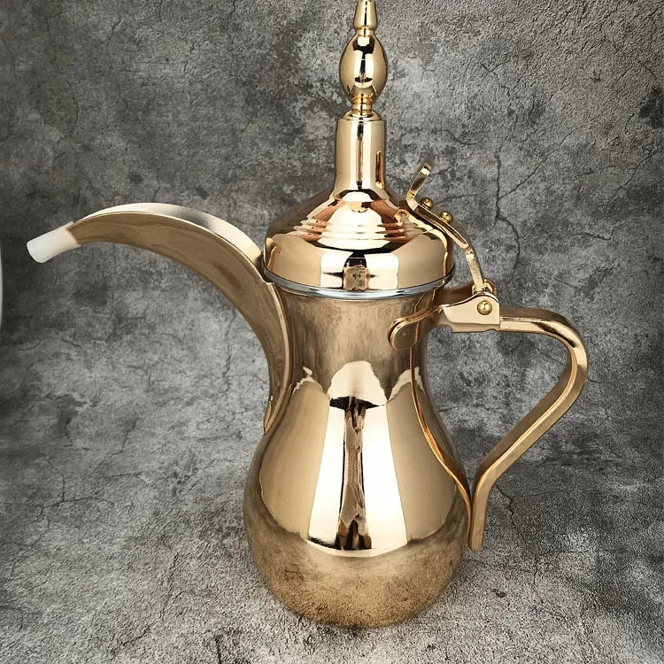 Théière en acier inoxydable marocaine - Or 700mL Ma Théière