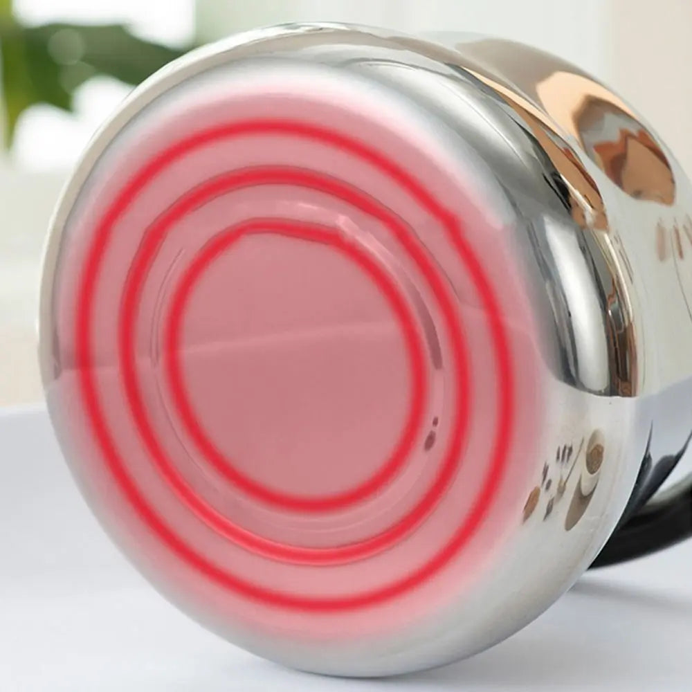 Théière en acier inoxydable sifflante et polyvalente Ma Théière