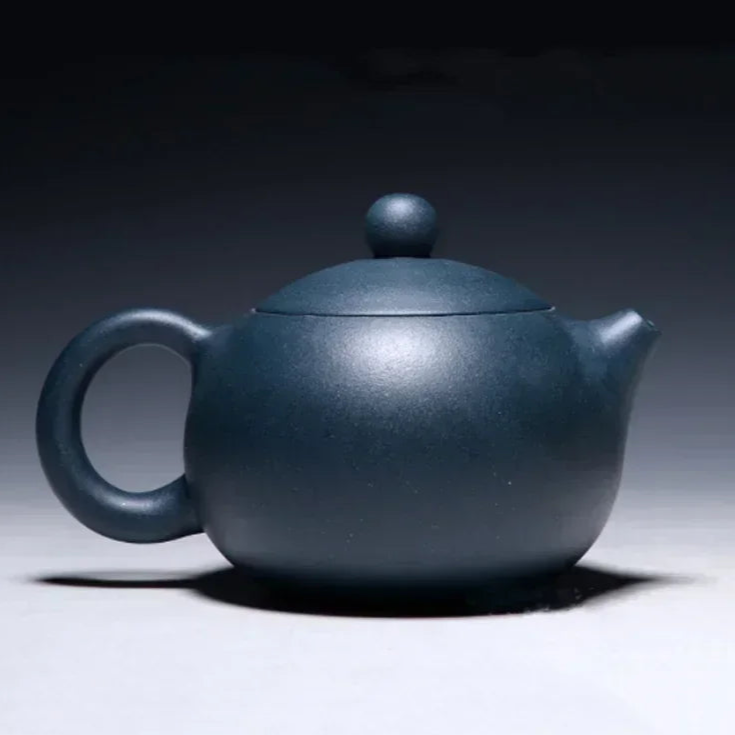 Théière en argile artisanale bleue Ma Théière