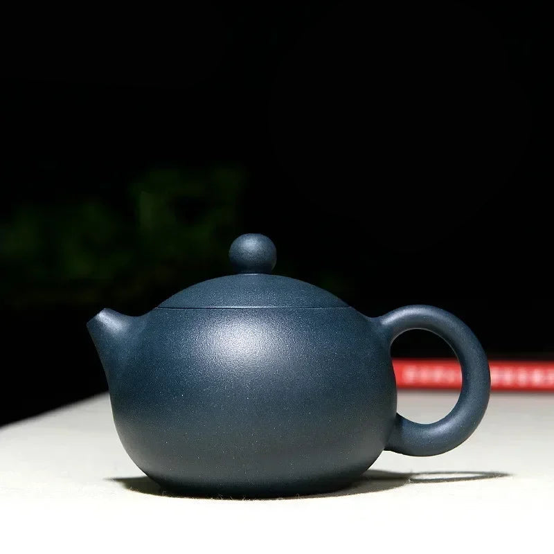 Théière en argile artisanale bleue Ma Théière