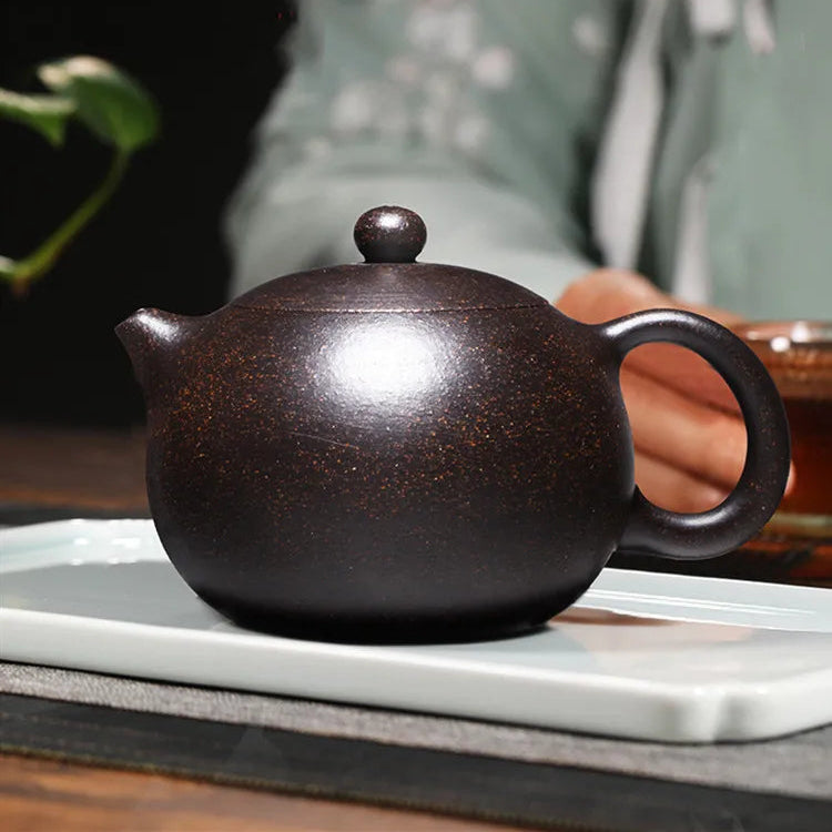 Théière en argile chinoise marron Ma Théière