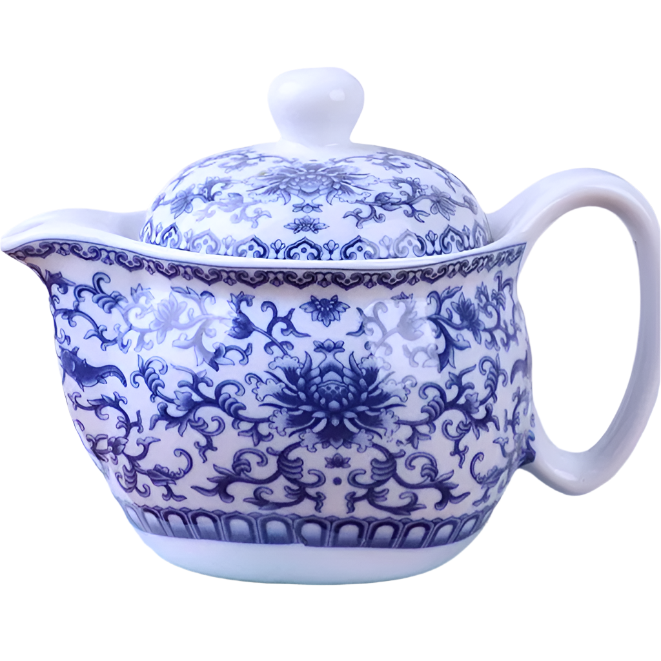 Théière en céramique avec filtre chinoise impériale - 350ml