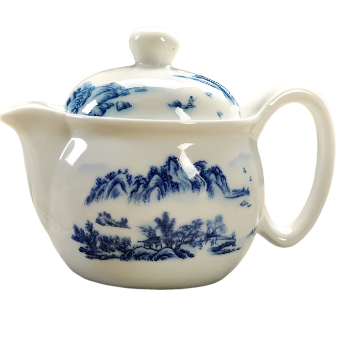Théière en céramique avec filtre chinoise montagne - 350ml
