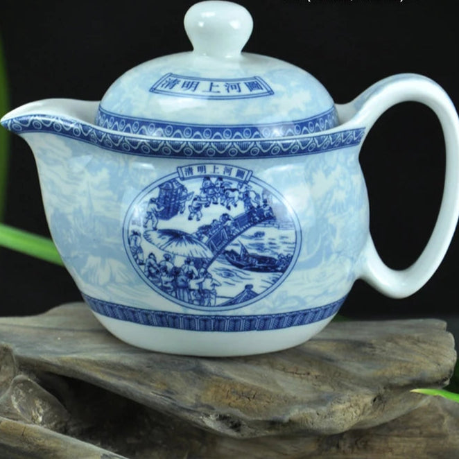 Théière en céramique avec filtre chinoise rivière - 350ml Ma Théière