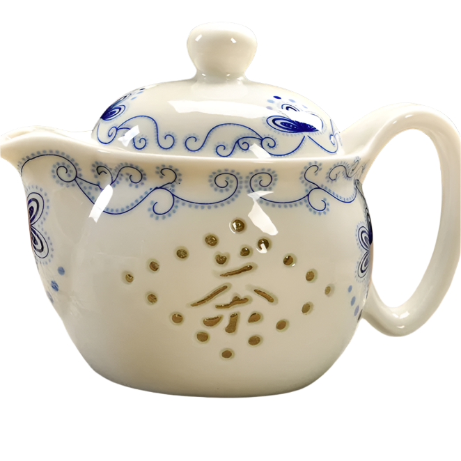 Théière en céramique avec filtre chinoise transparent - 350ml