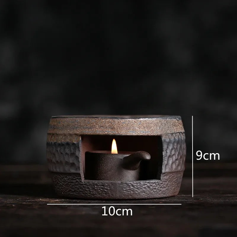 Théière en céramique chinoise avec four chauffant Ma Théière