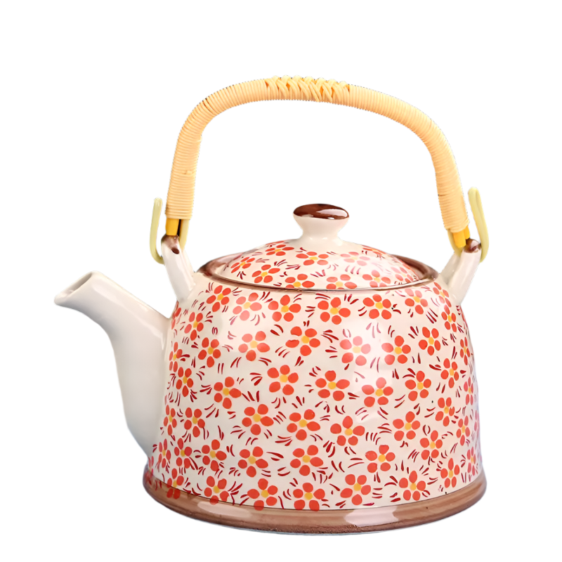 Théière en céramique grande capacité avec filtre - 900ML