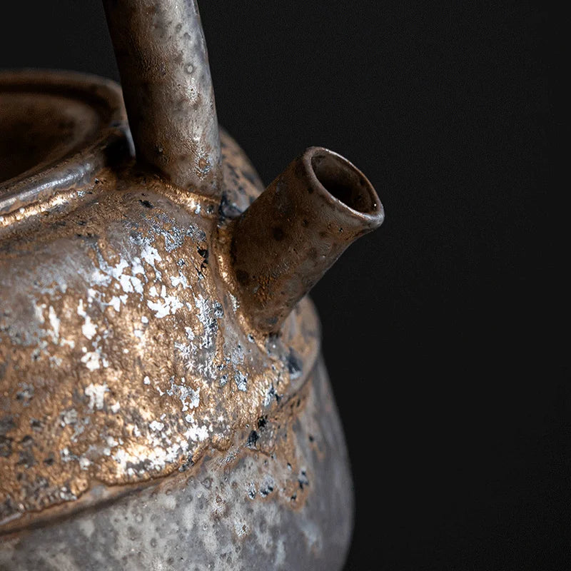 Théière en céramique japonaise marron - 450ml Ma Théière