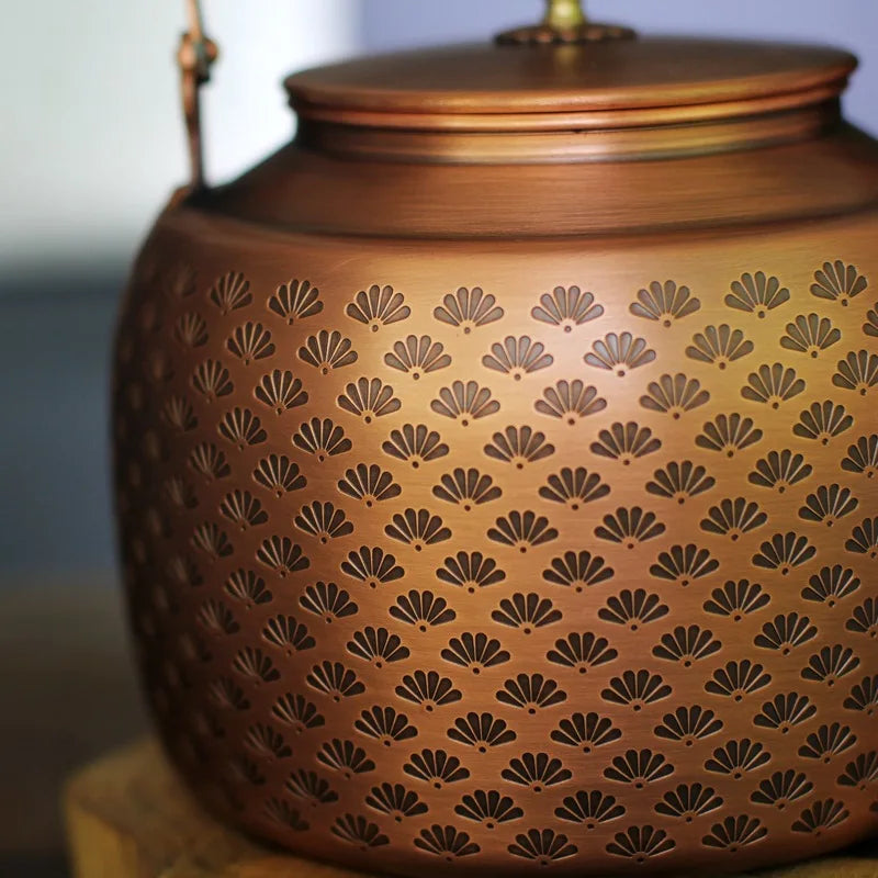 Théière en cuivre japonaise avec poignée - 1.5L Ma Théière