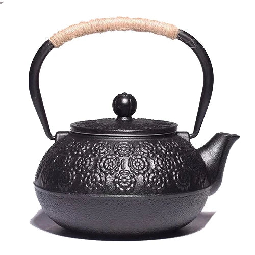 Théière en fonte style japonais paquerette - 900ML Ma Théière