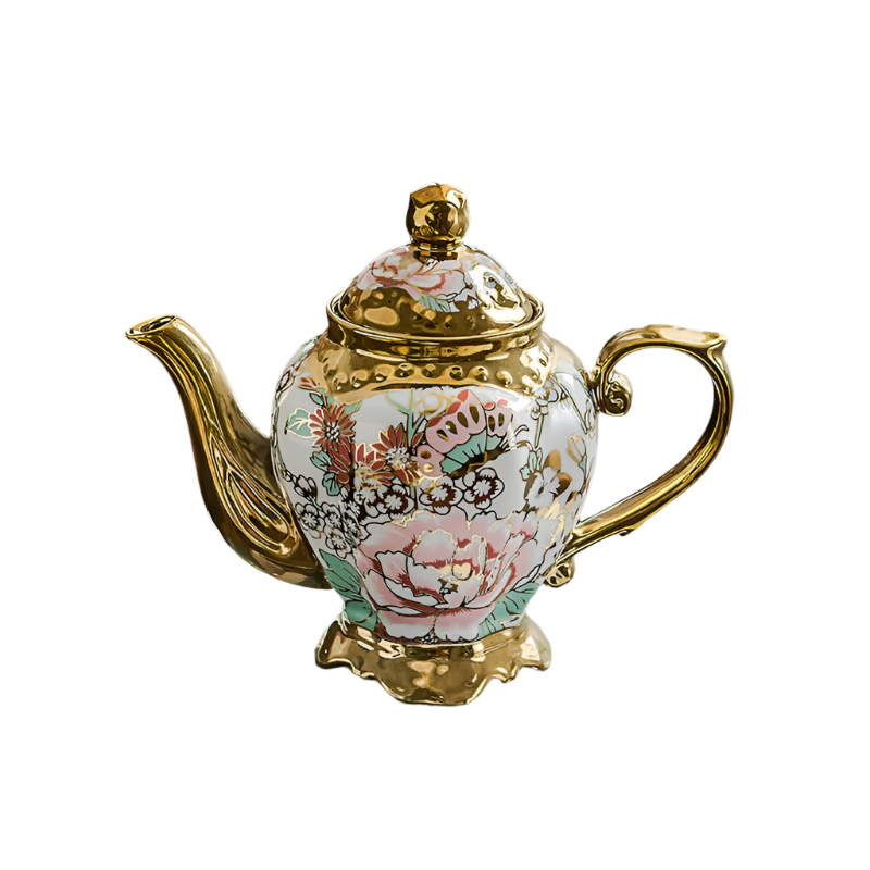 Théière en porcelaine anglaise deluxe