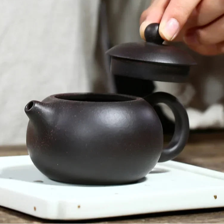 Théière en terre cuite noir petit format - 150mL black Ma Théière