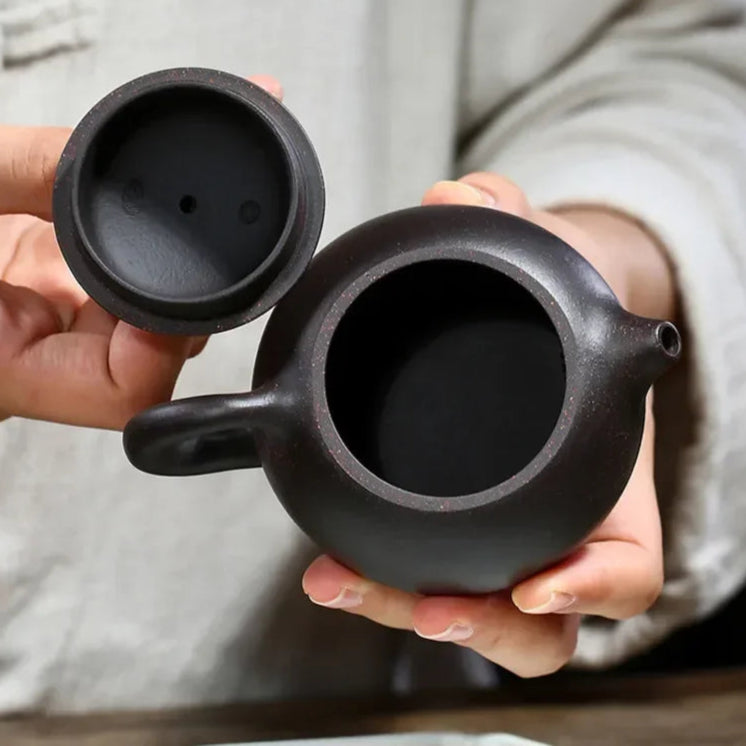 Théière en terre cuite noir petit format - 150mL black Ma Théière