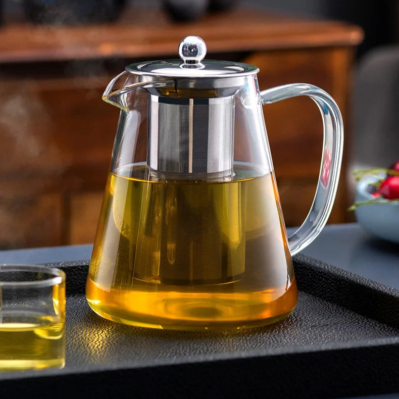 Théière en verre authentique avec filtre Ma Théière