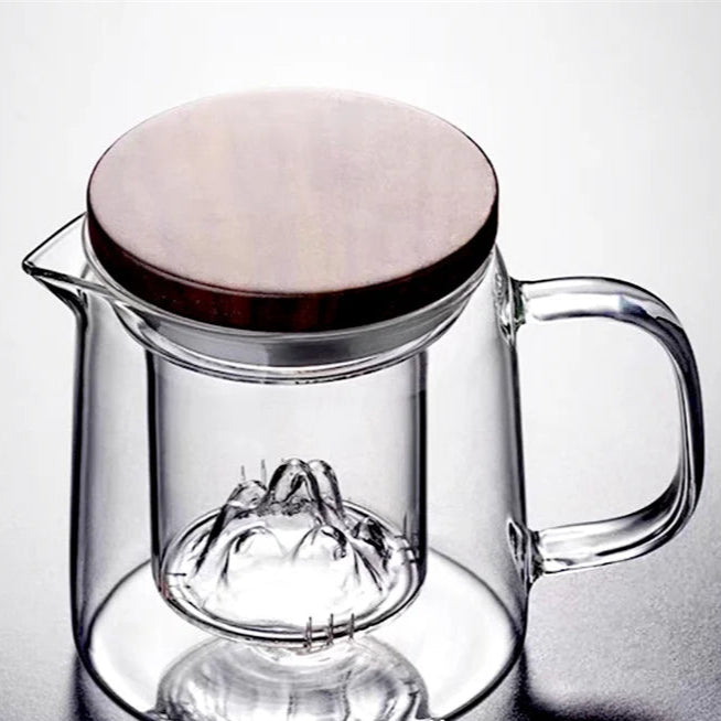 Théière en verre avec filtre - 450ML Ma Théière