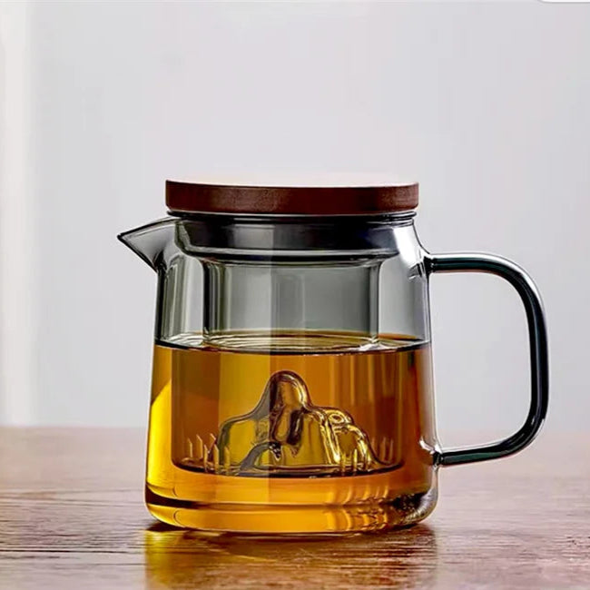 Théière en verre avec filtre - 450ML Ma Théière