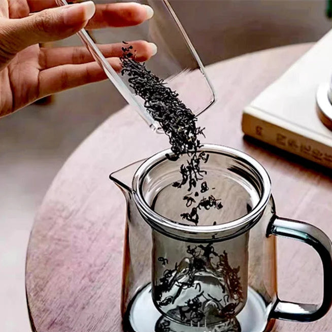 Théière en verre avec filtre - 450ML Ma Théière