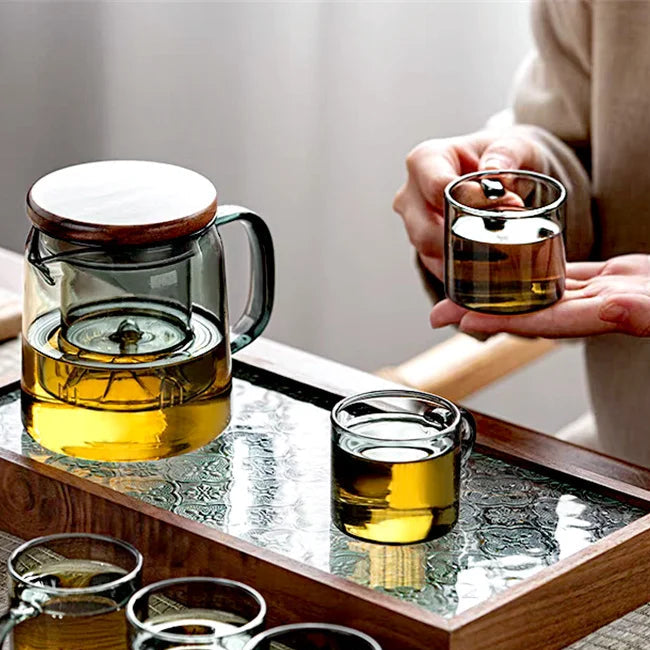 Théière en verre avec filtre - 450ML Ma Théière