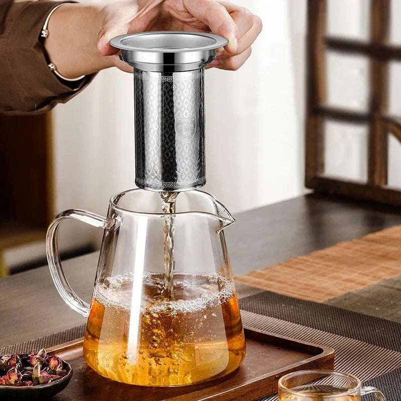 Théière en verre avec filtre infuseur 450ml - 950ml Ma Théière