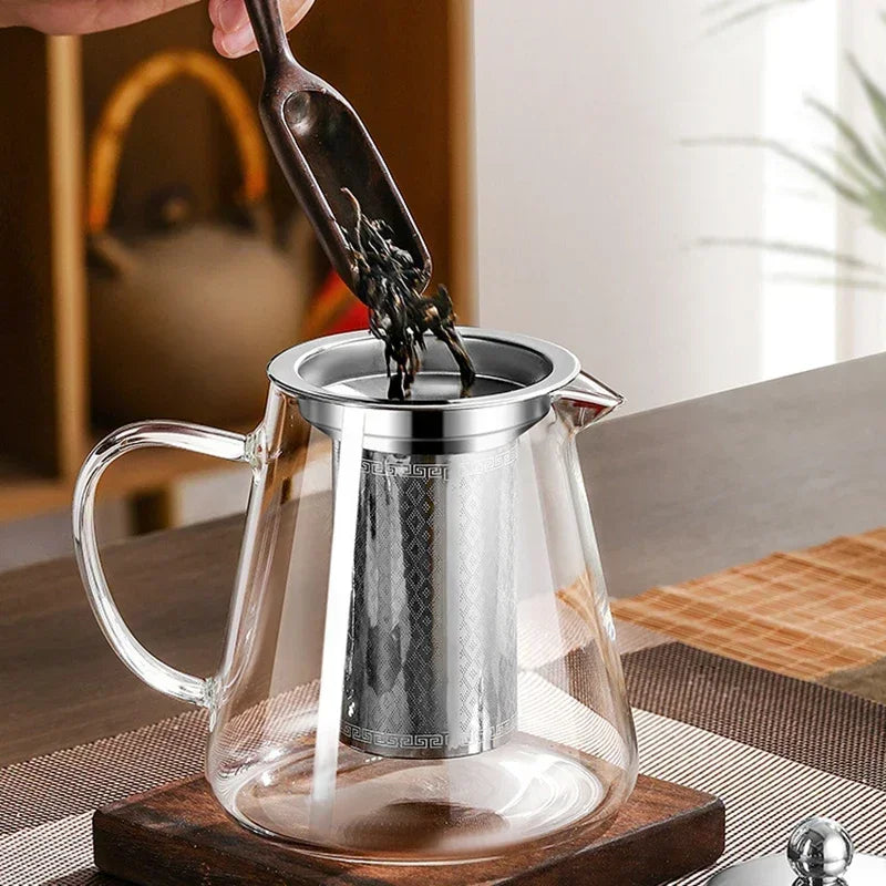 Théière en verre avec filtre infuseur 450ml - 950ml Ma Théière
