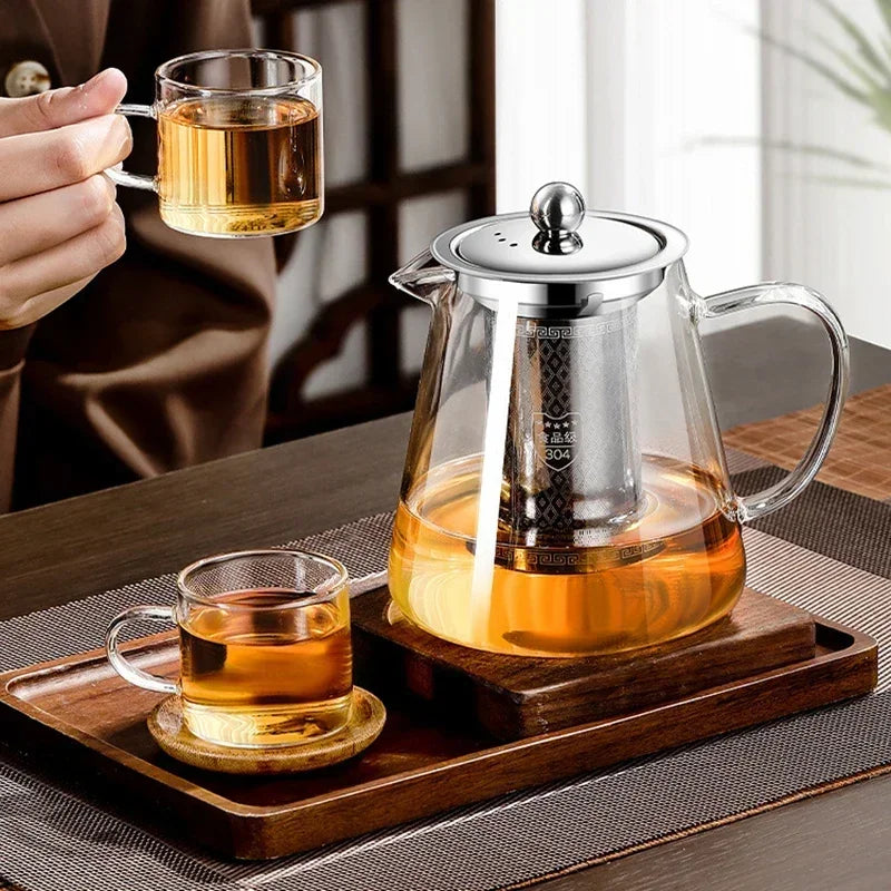 Théière en verre avec filtre infuseur 450ml - 950ml Ma Théière