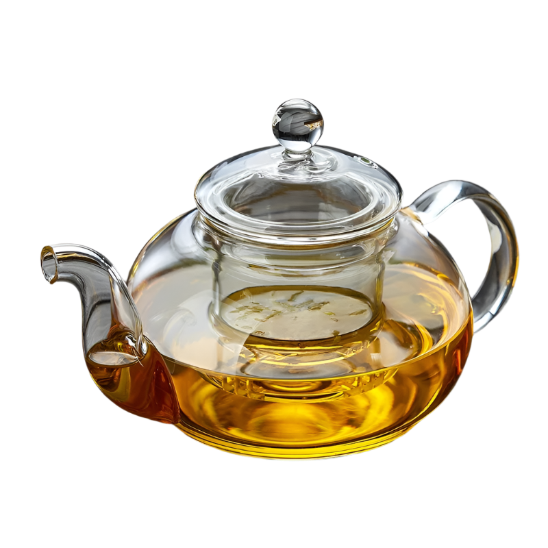 Théière en verre avec infuseur 400ml - 1000ml