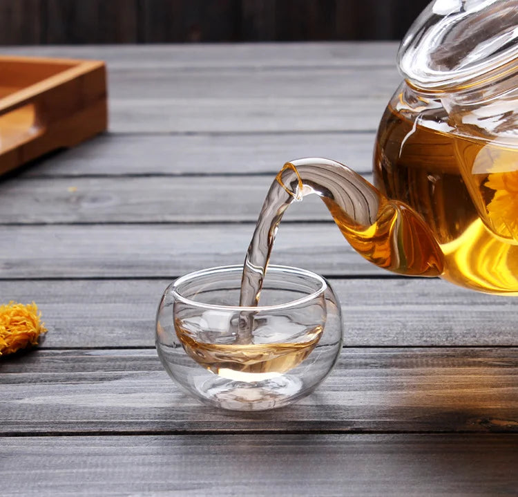 Théière en verre avec infuseur 400ml - 1000ml Ma Théière