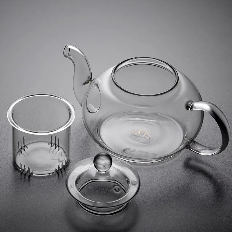 Théière en verre avec infuseur 400ml - 1000ml Ma Théière