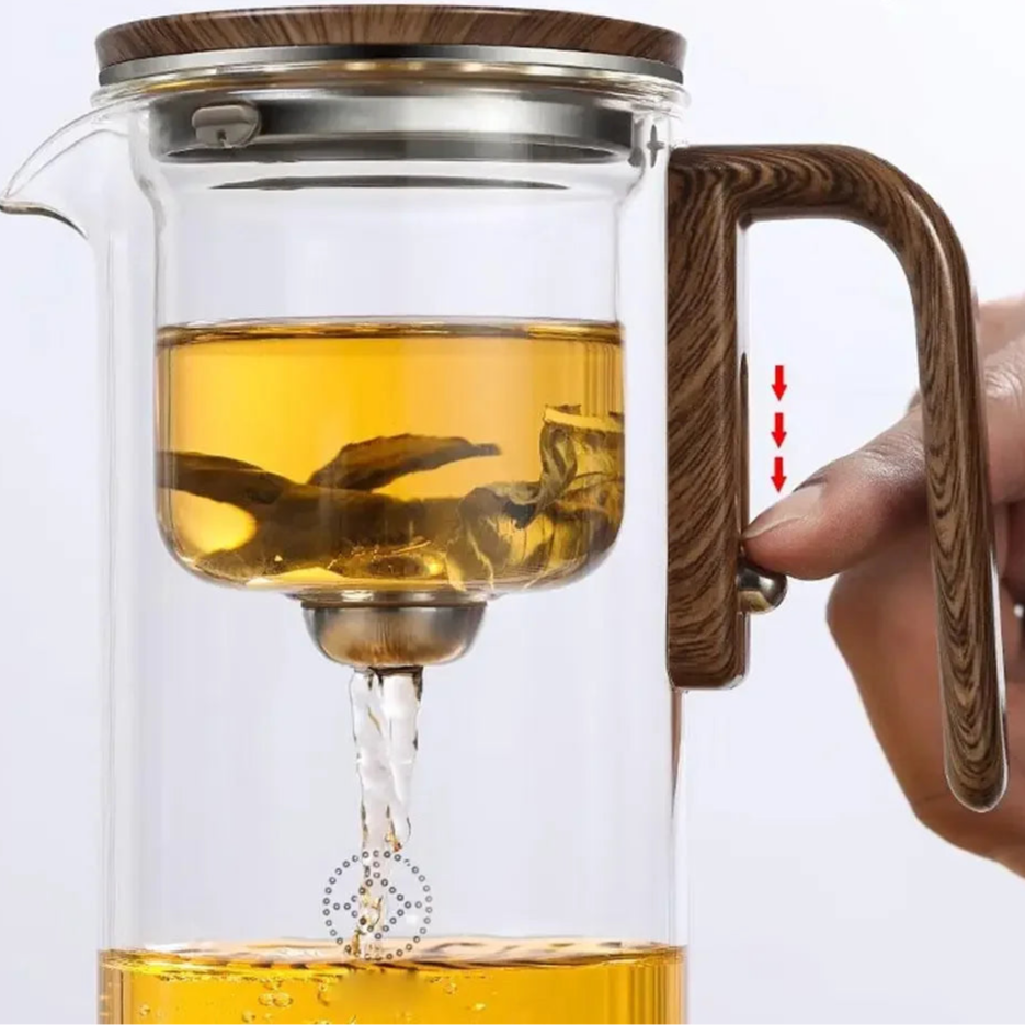 Théière en verre avec infuseur magnétique 520ml - 720ml Ma Théière