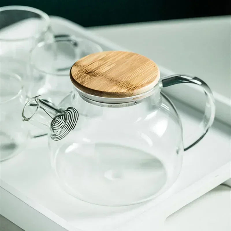Théière en verre borosilicate Ma Théière