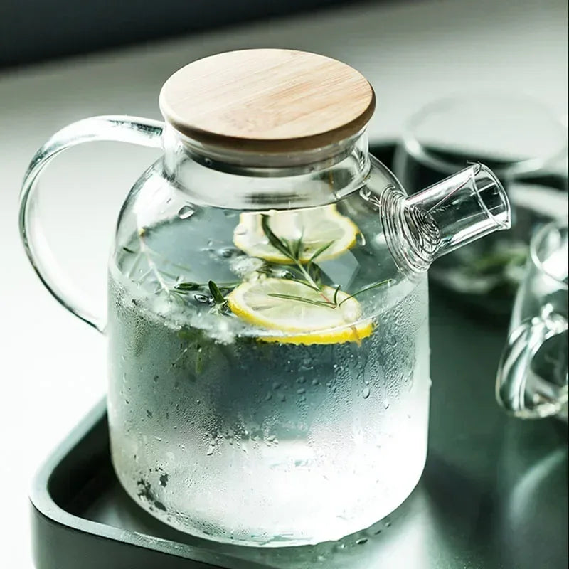 Théière en verre borosilicate Ma Théière