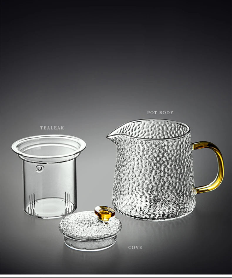 Théière en verre chinoise avec filtre Ma Théière