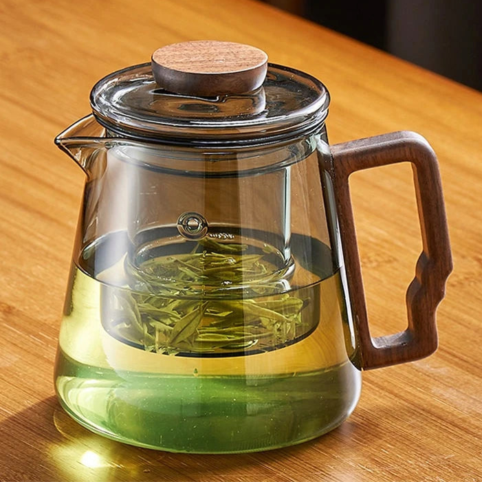 Théière en verre grisé avec filtre - 620ML Gris Ma Théière