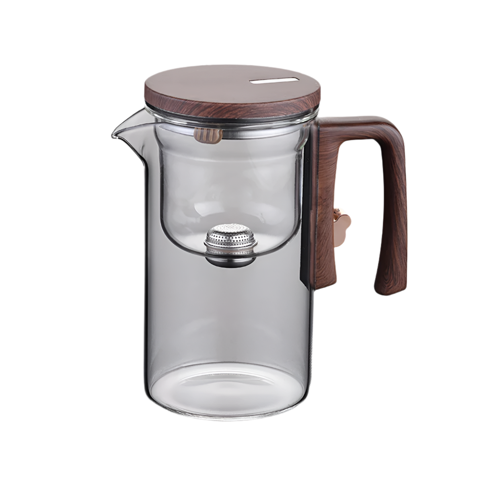 Théière en verre interrupteur magnétique