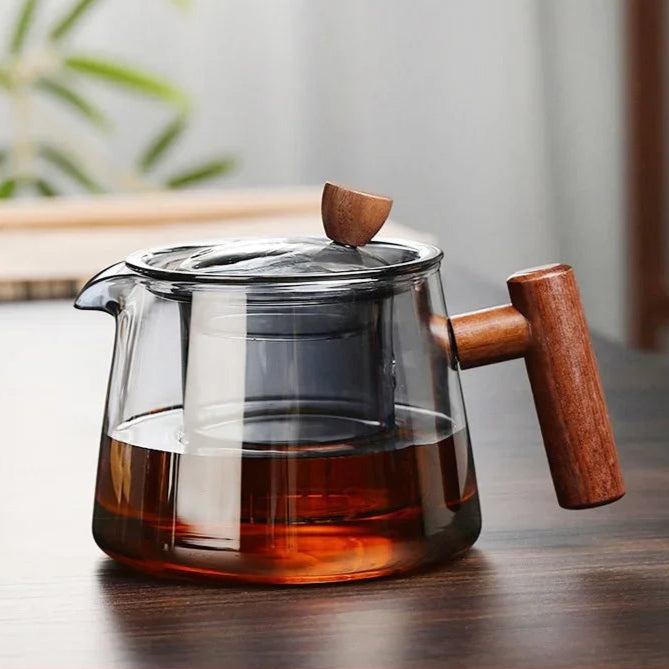 Théière en verre japonaise avec filtre Ma Théière