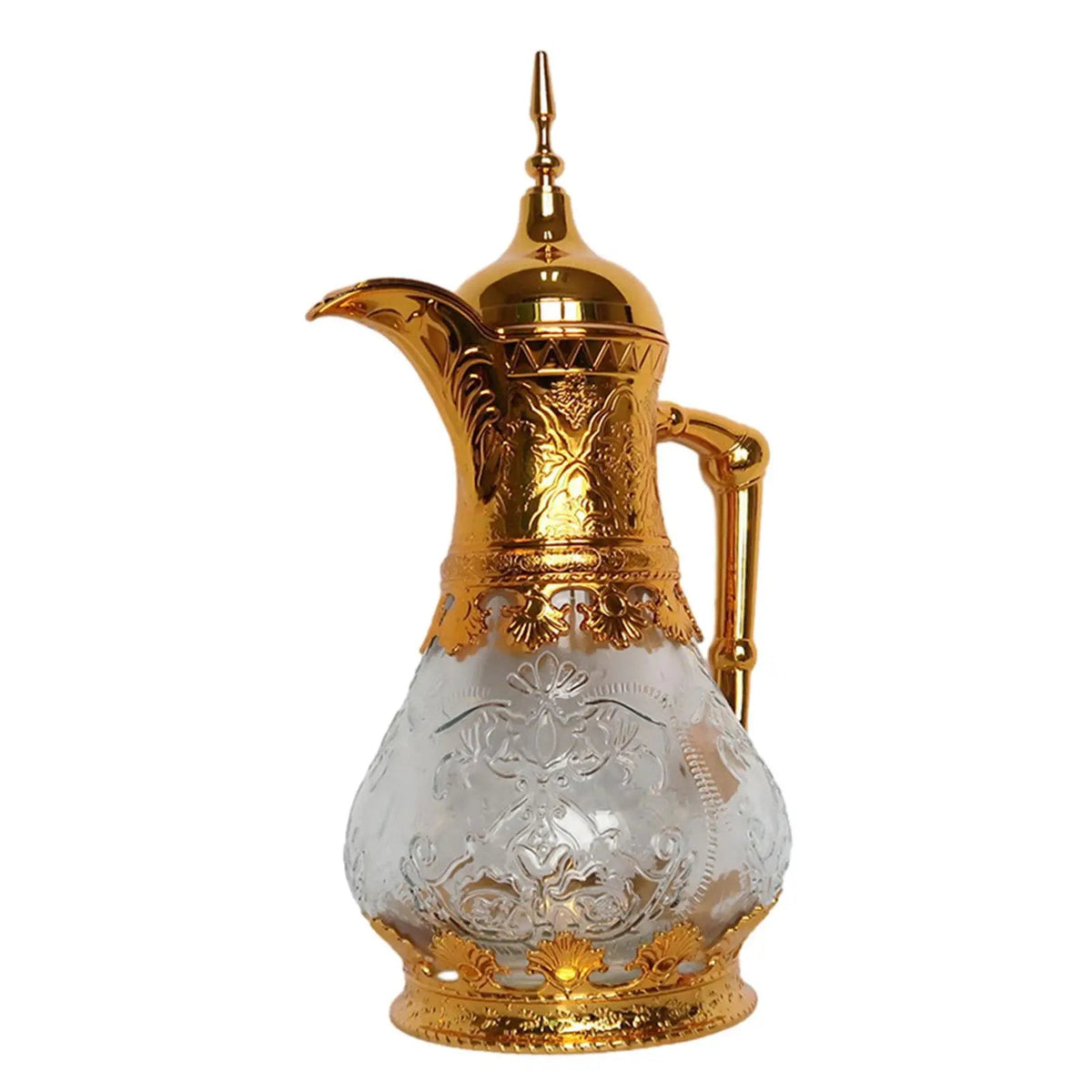 Théière en verre marocaine avec poignée latérale deluxe Ma Théière