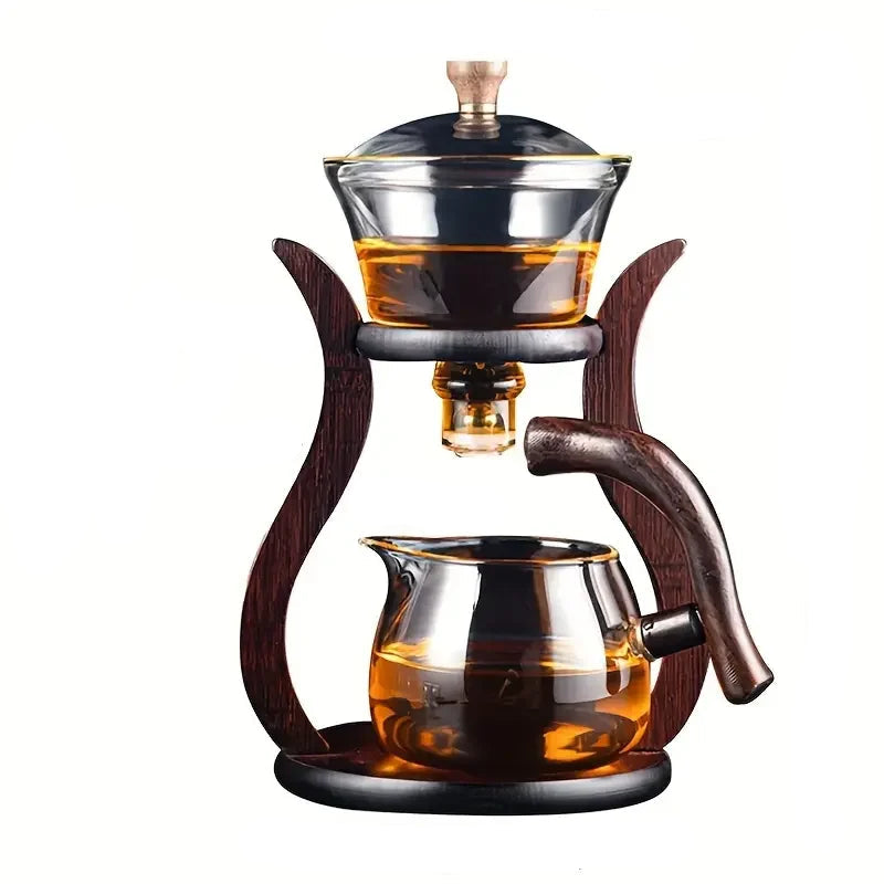Théière en verre turque double étage noire Ma Théière