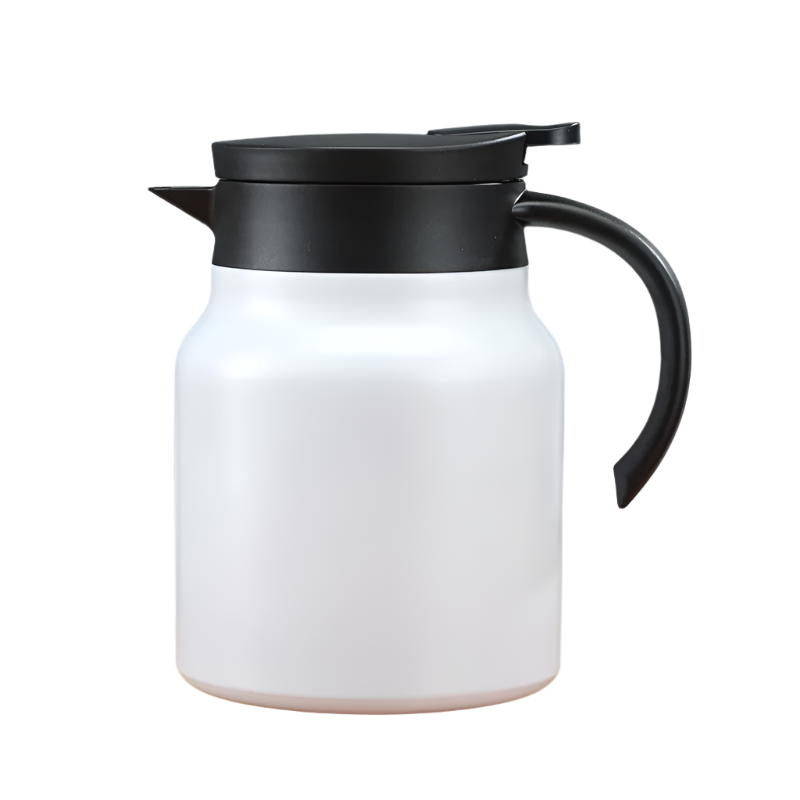 Théière thermos avec filtre blanche 1000ml