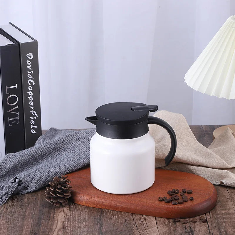 Théière thermos avec filtre blanche 1000ml Ma Théière