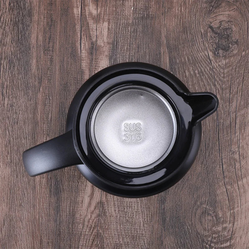 Théière thermos avec filtre noire 1000ml Ma Théière