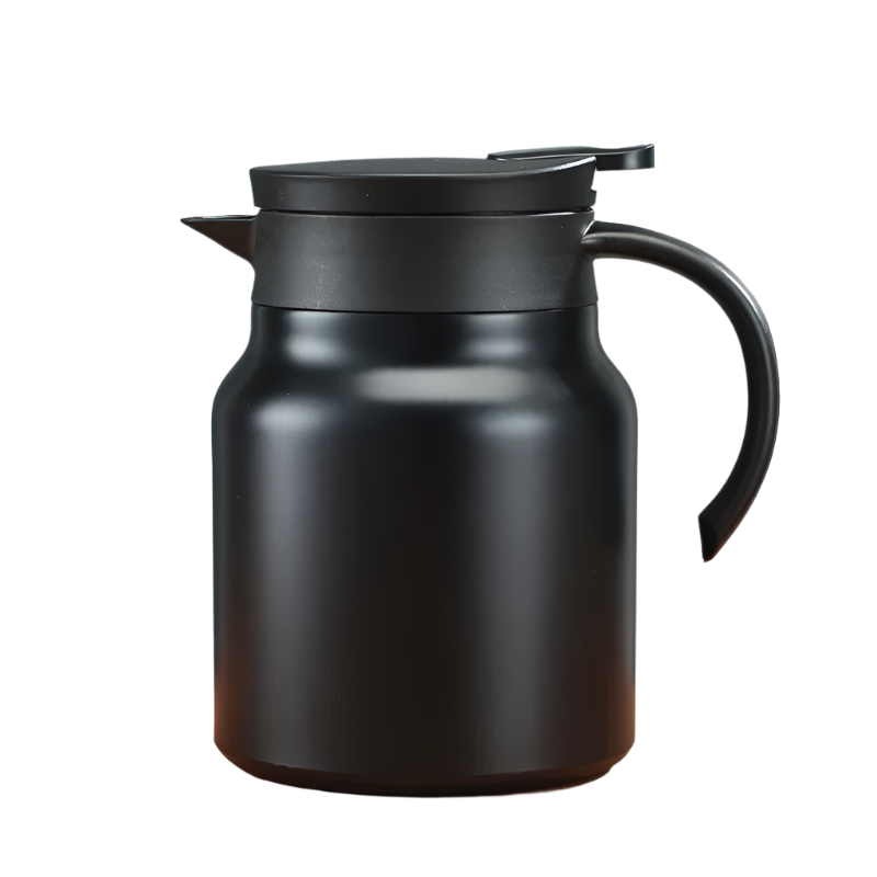 Théière thermos avec filtre noire 1000ml